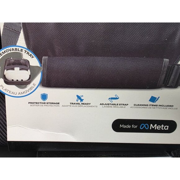 PowerA Travel Bag For Meta Quest 3 & 3S With Adjustable Strap - Picture 5 of 8